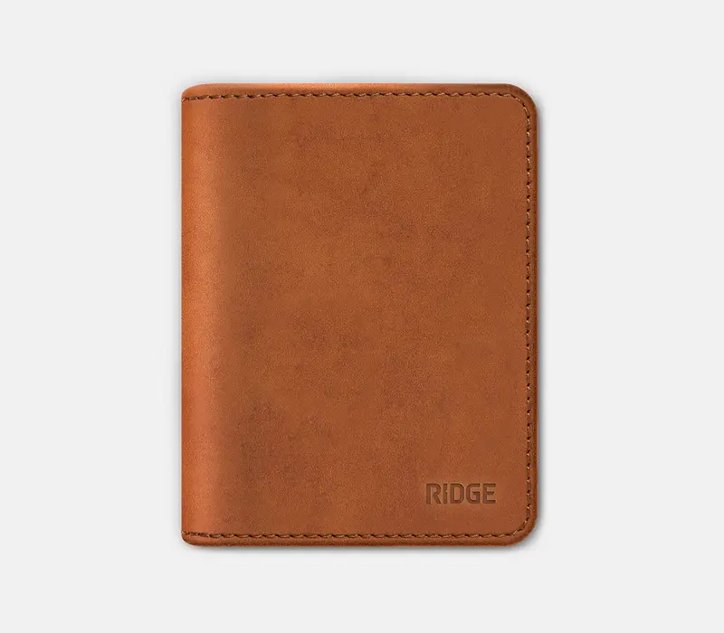 Ridge Bifold - Tobacco Brown Leather 2