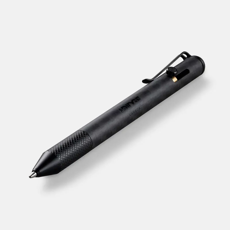 Ridge Bolt Action Pen - Carbon Fiber 3K 1