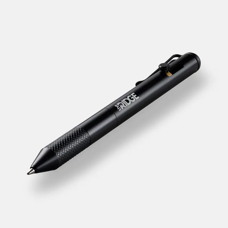Ridge Bolt Action Pen - Royal Black 1