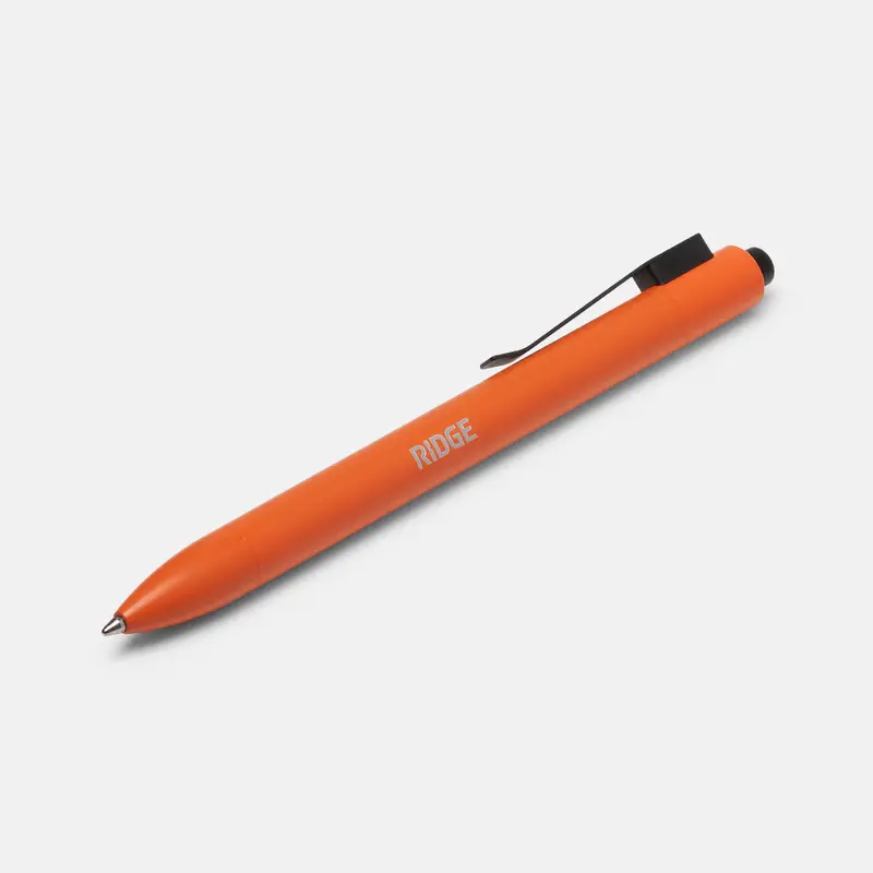 Ridge Click Pen - Basecamp Orange 1