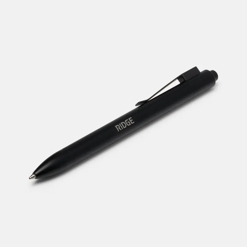 Ridge Click Pen - Royal Black 1