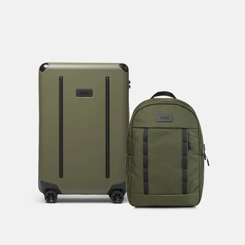 Ridge Frequent Flyer Kit - Matte Olive 1