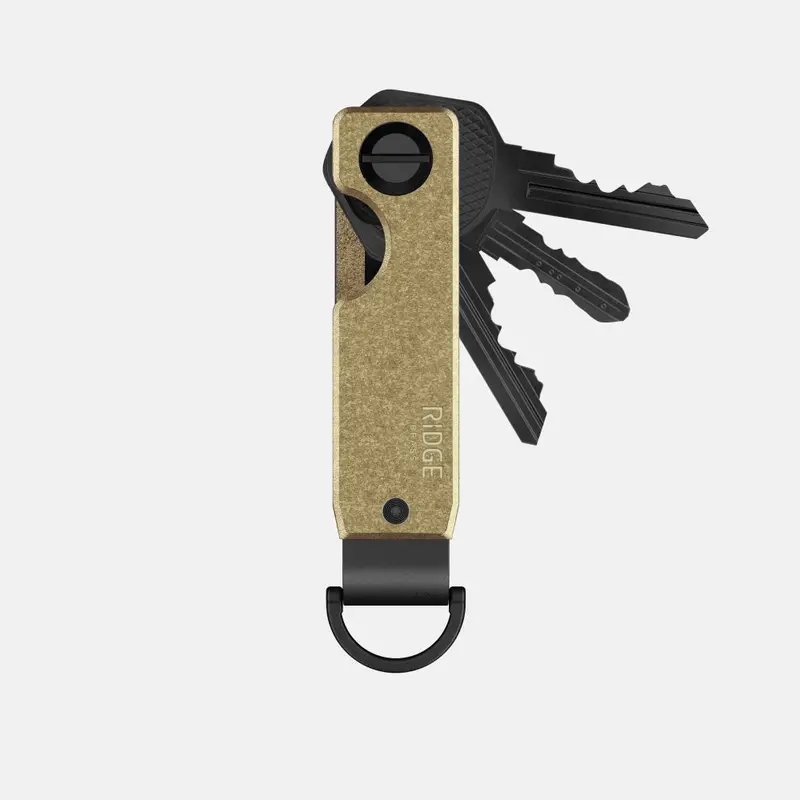 Ridge Keycase - Brass 1
