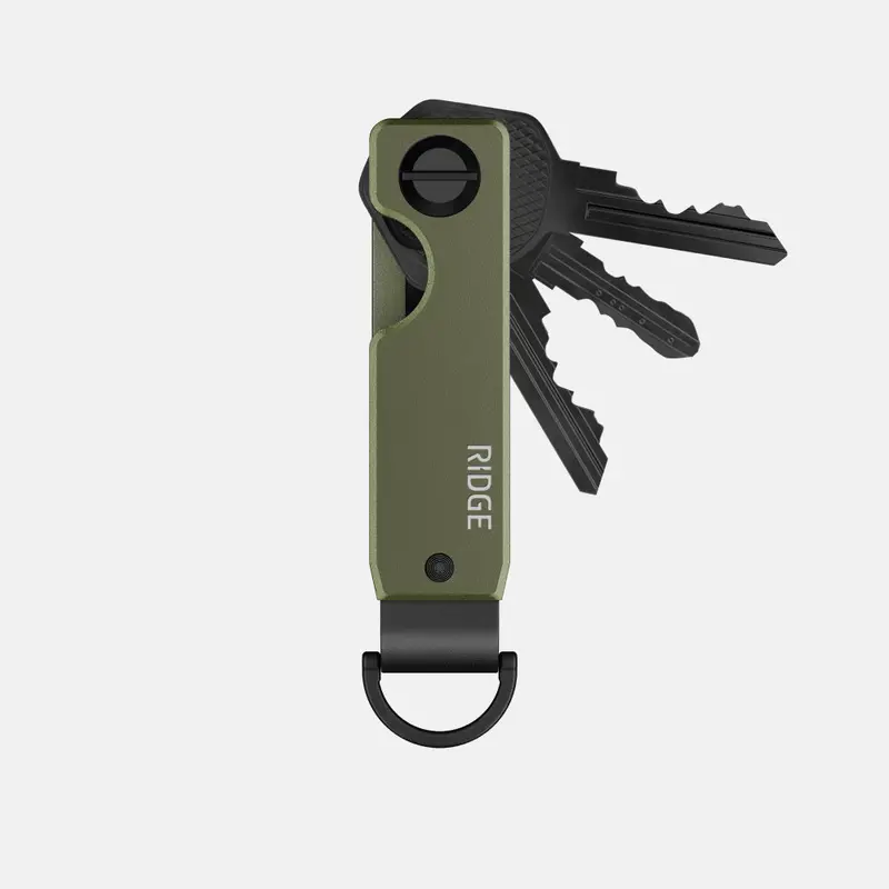 Ridge Keycase - Matte Olive 1