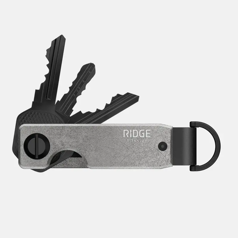 Ridge Keycase - Stonewashed Titanium 2