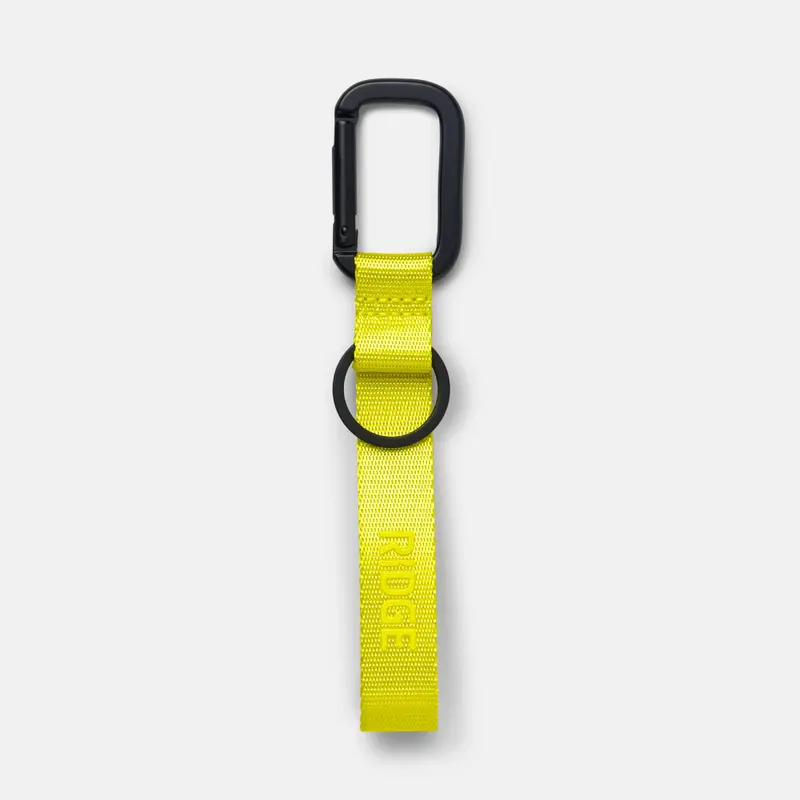 Ridge Keychain - Hyper Lime 1