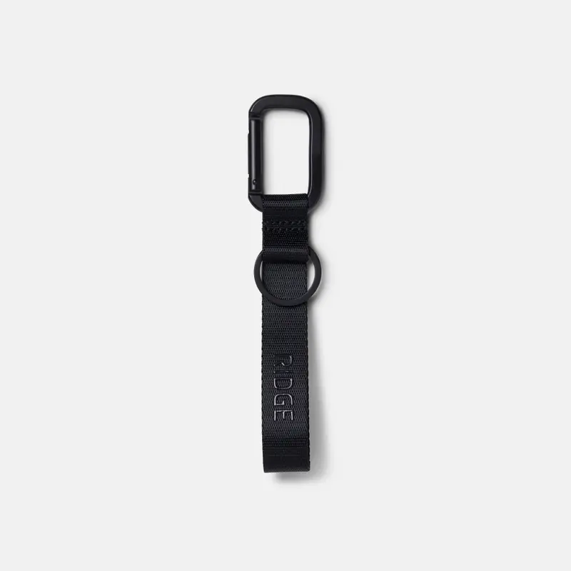 Ridge Keychain - Matte Black 1