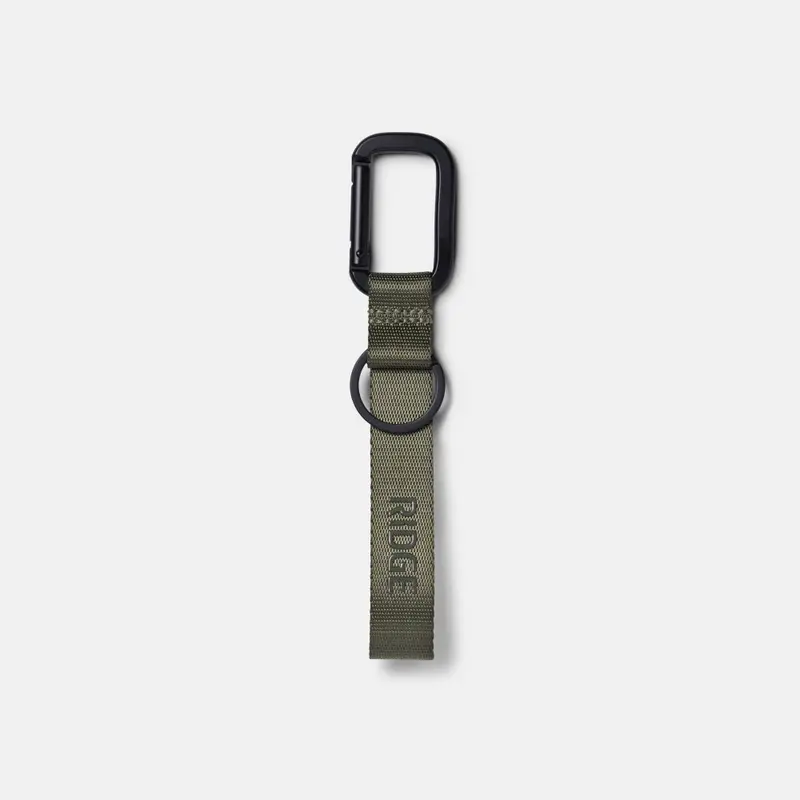 Ridge Keychain - Matte Olive 1