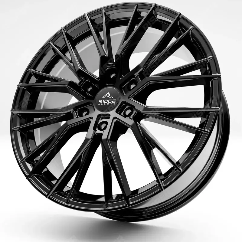Ridge Kn12 Gloss Black 6X120 20 Inch Alloys 2
