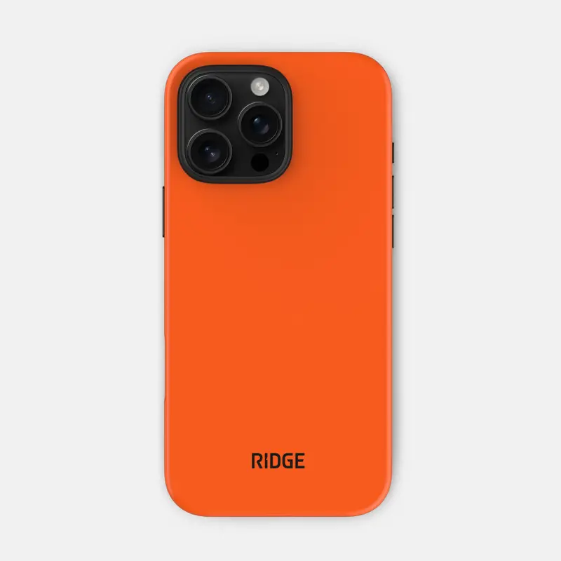 Ridge Phone Case - Basecamp Orange - Iphone 16 Pro Max 1