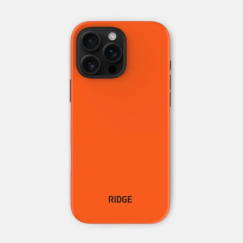 Ridge Phone Case - Basecamp Orange - Iphone 16 Pro Max 2