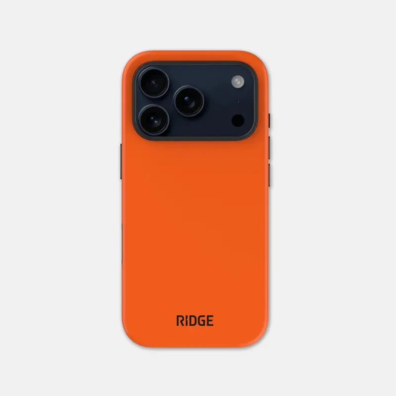 Ridge Phone Case - Basecamp Orange - Iphone 17 Pro 1