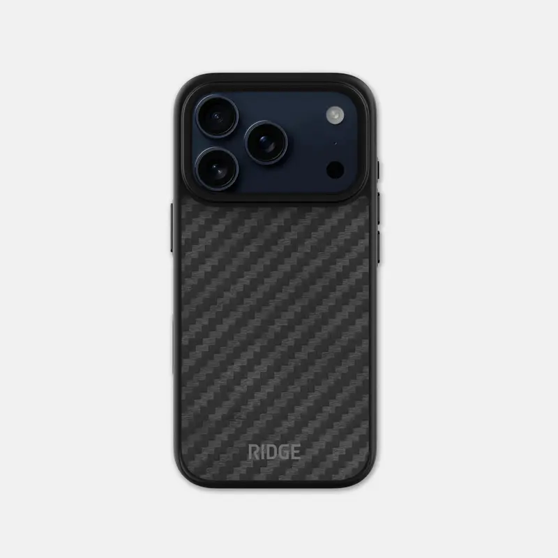 Ridge Phone Case - Carbon - Iphone 17 Pro 1