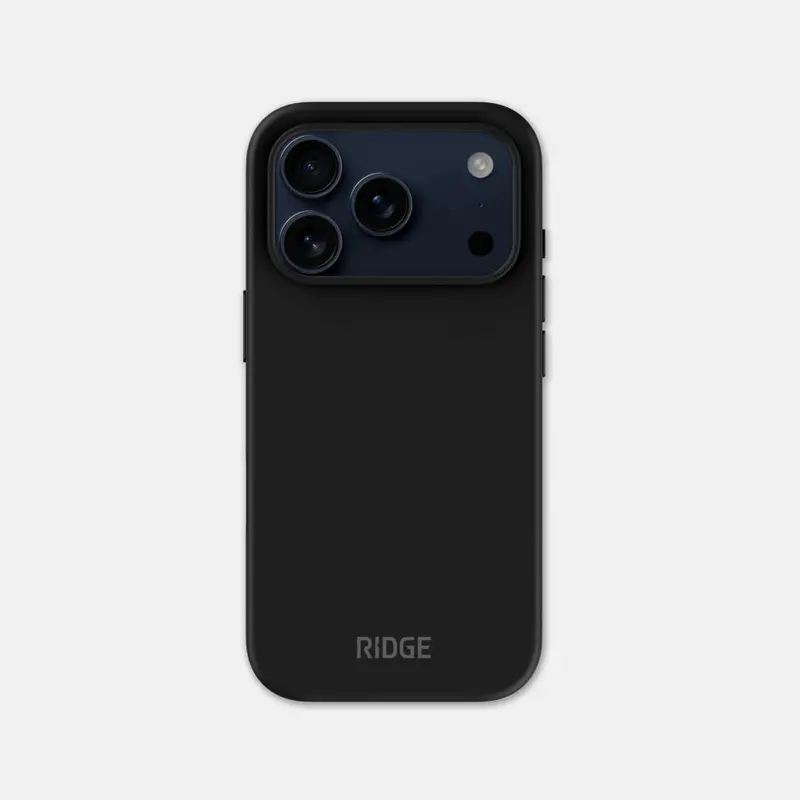 Ridge Phone Case - Matte Black - Iphone 17 Pro 1
