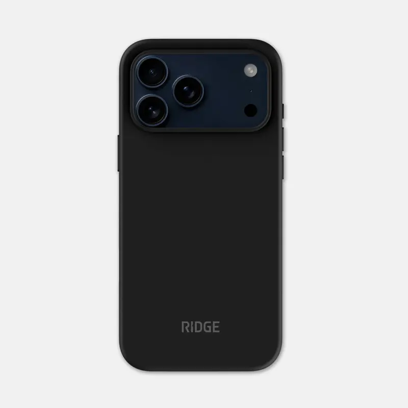 Ridge Phone Case - Matte Black - Iphone 17 Pro Max 1
