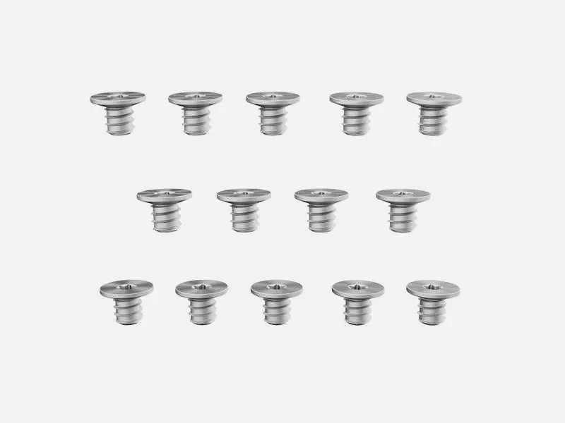 Ridge Wallet Accessory - Replacement Screws For Ridge Wallet (Raw Aluminum) 2