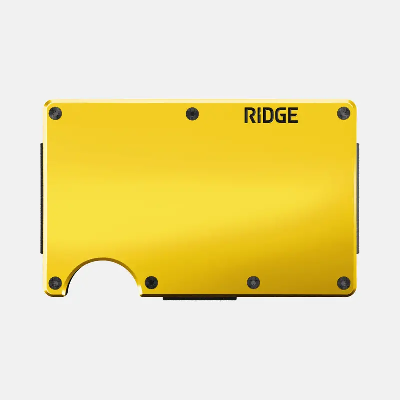 Ridge Wallet - Apex Yellow 1