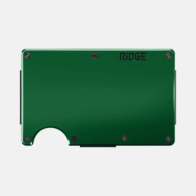 Ridge Wallet - British Racing Green 1