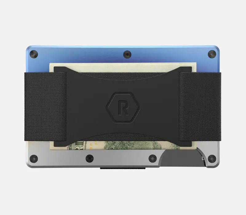 Ridge Wallet - Burnt Titanium 2