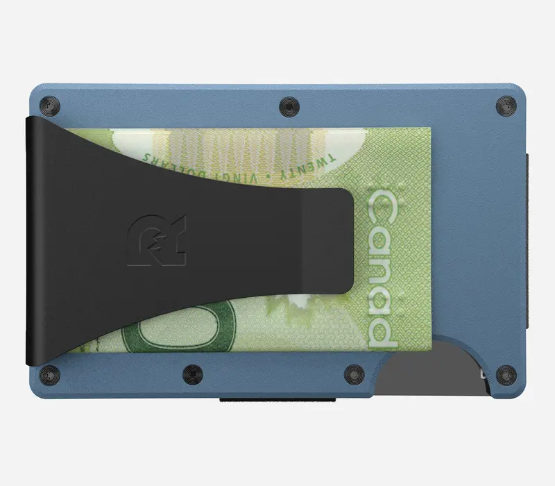 Ridge Wallet - Cobalt Titanium 2