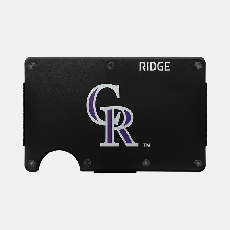 Ridge Wallet - Colorado Rockies 1
