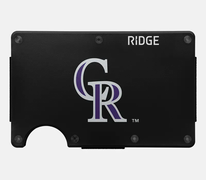 Ridge Wallet - Colorado Rockies 2