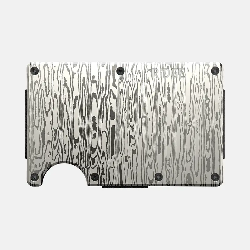 Ridge Wallet - Damascus 1