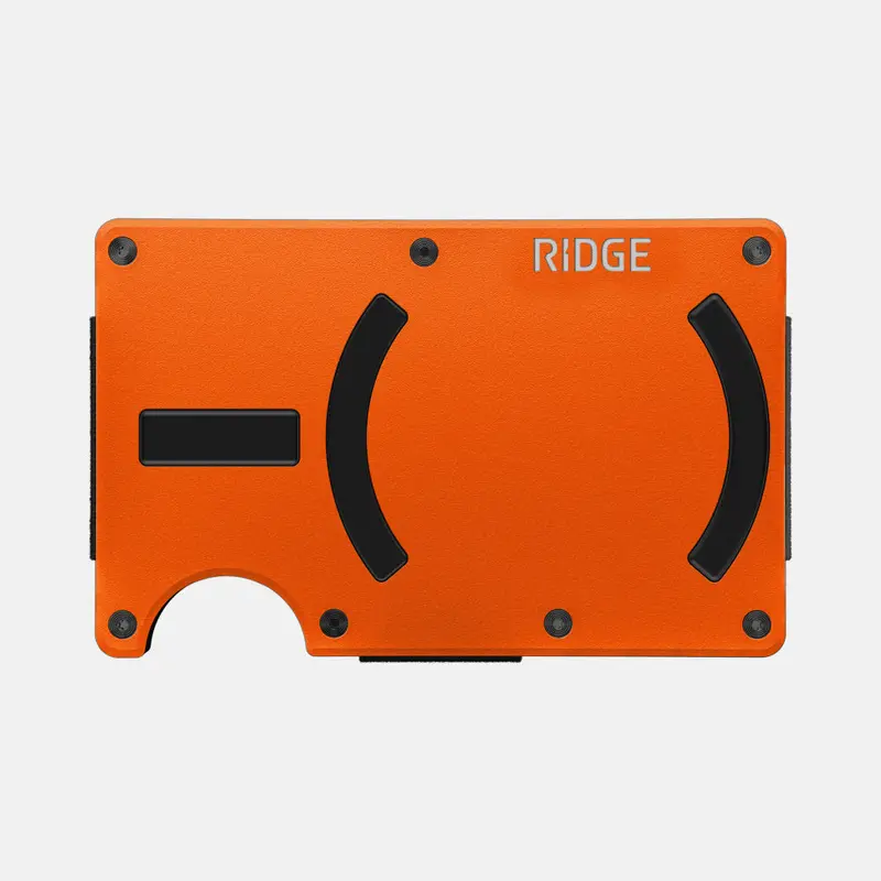Ridge Wallet For Magsafe - Basecamp Orange 1