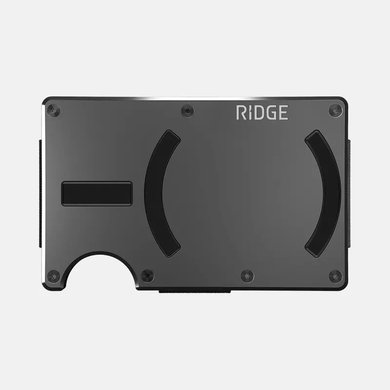 Ridge Wallet For Magsafe - Gunmetal 1