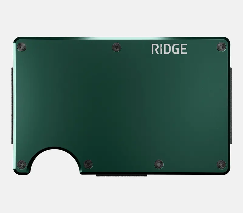 Ridge Wallet - Forest Green 3