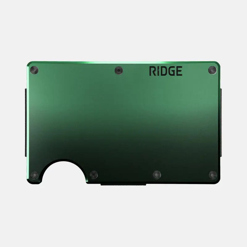 Ridge Wallet - Green Flash 1