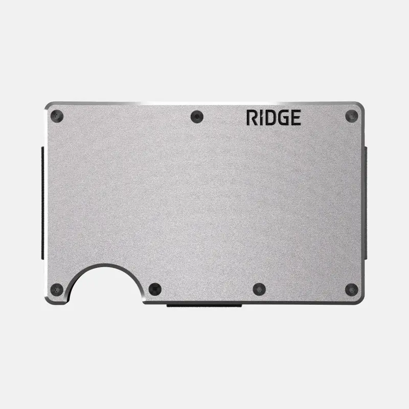 Ridge Wallet - Gt Silver 1