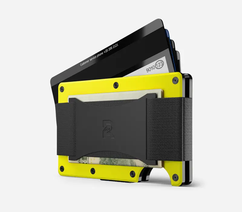 Ridge Wallet - Hyper Lime 2