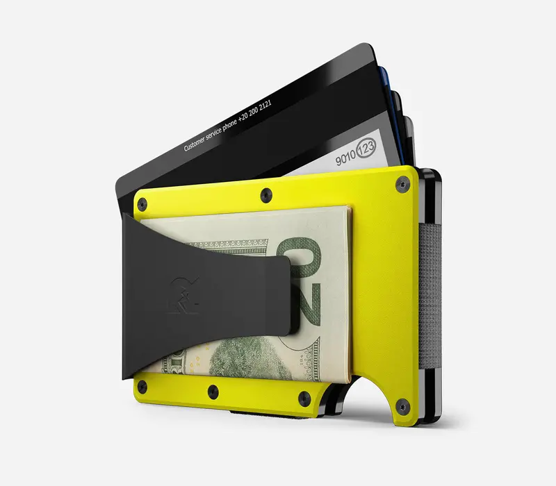 Ridge Wallet - Hyper Lime 2