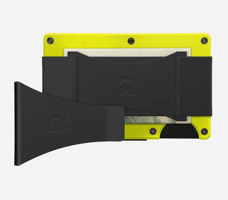 Ridge Wallet - Hyper Lime 3