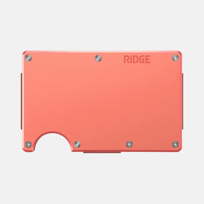 Ridge Wallet - Just Peachy 1