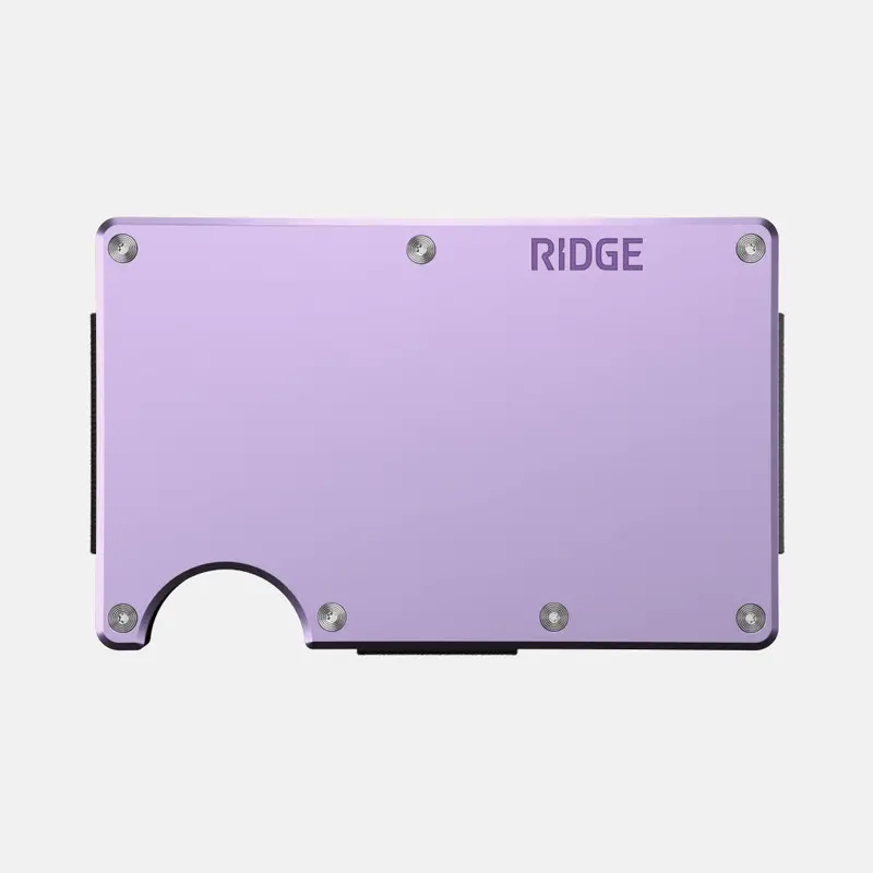Ridge Wallet - Lavender 1