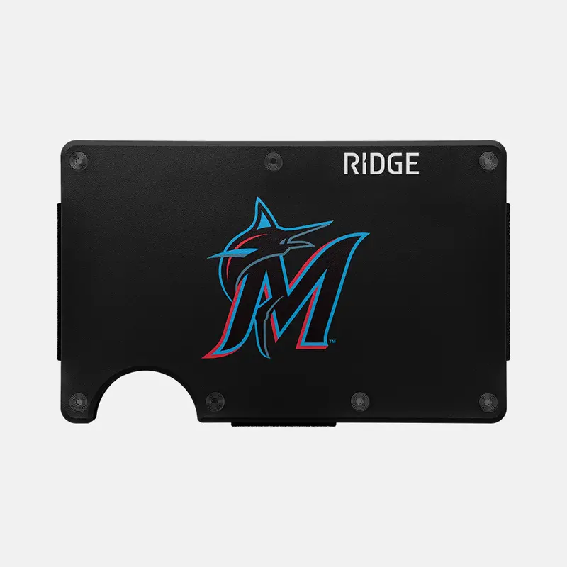 Ridge Wallet - Miami Marlins 1