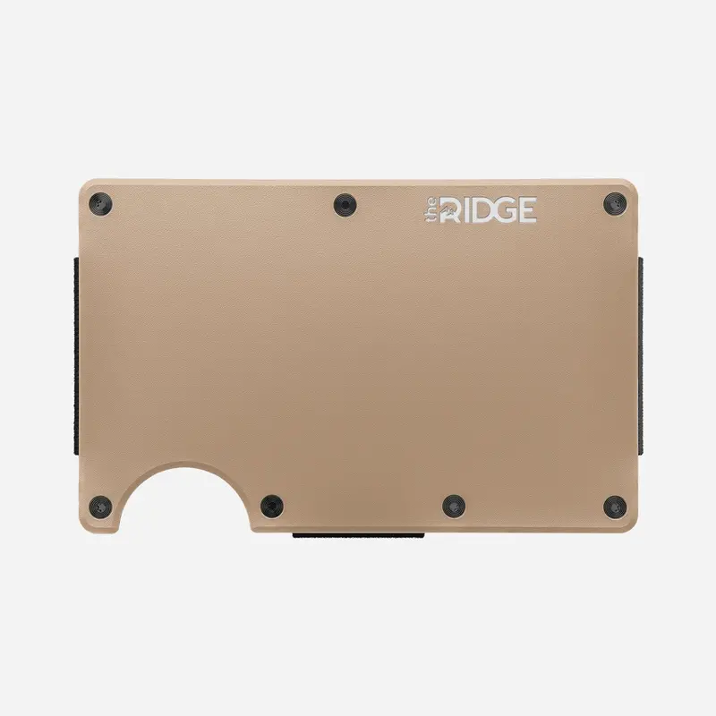 Ridge Wallet - Mojave Tan 1