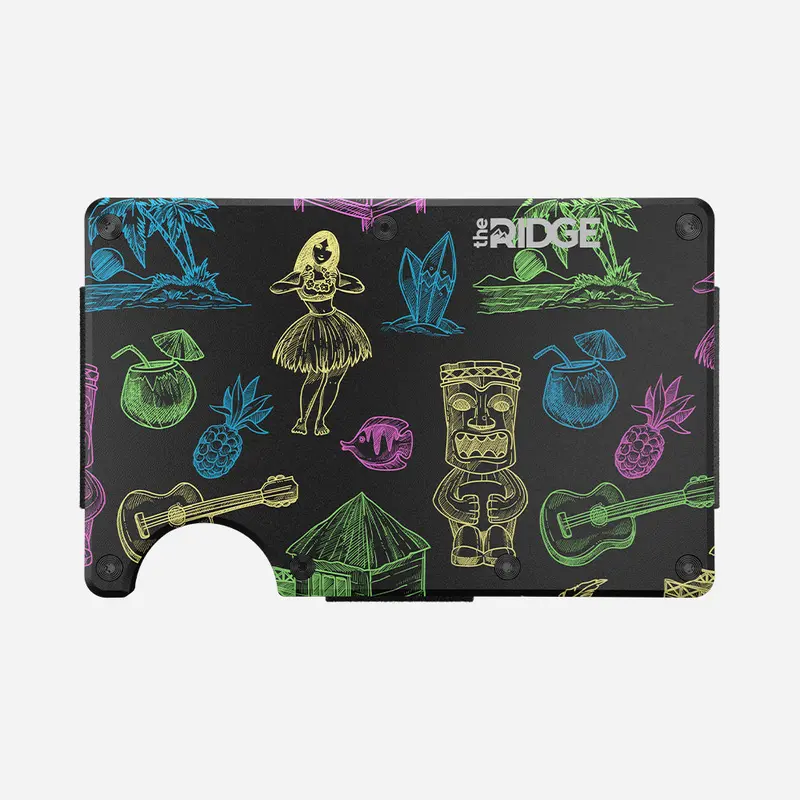 Ridge Wallet - Neon Tiki 1