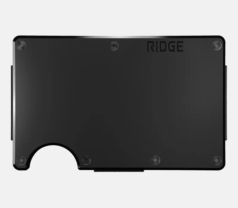 Ridge Wallet - Royal Black 2