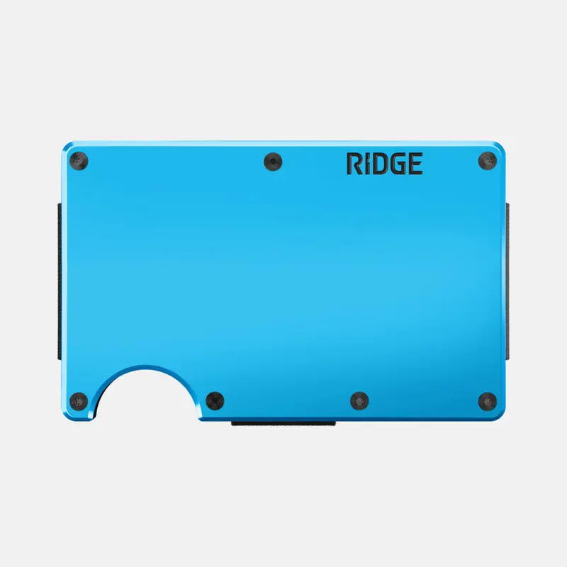 Ridge Wallet - Speedway Blue 1