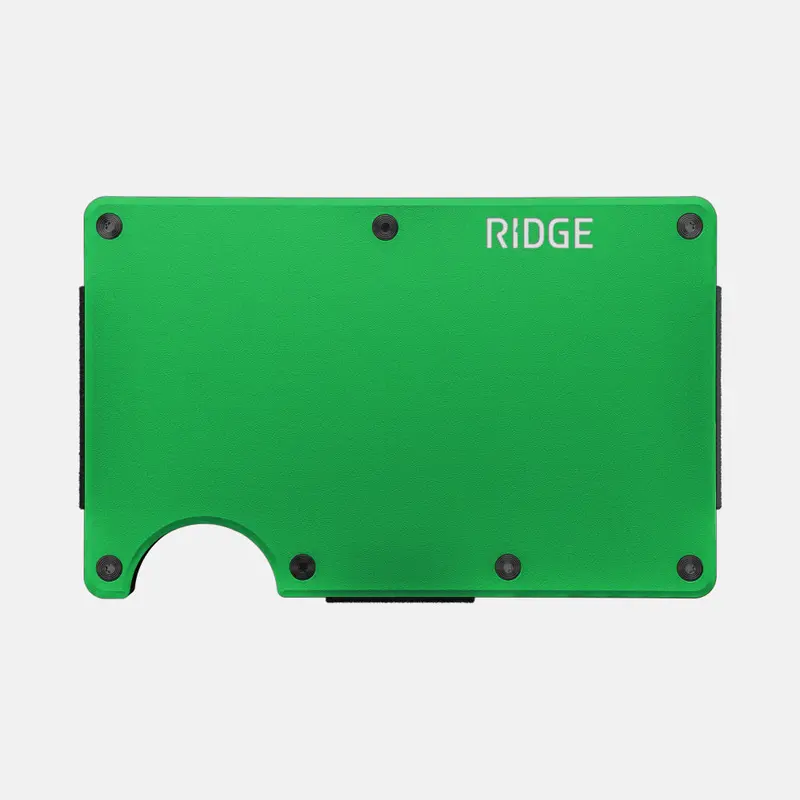 Ridge Wallet - Voodoo Green 1