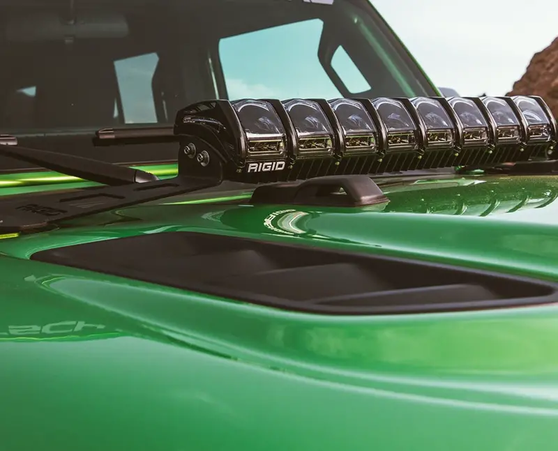 Rigid Industries 2018 Jeep Jl - Hood Mount Kit - Mounts 20In Adapt Series 2