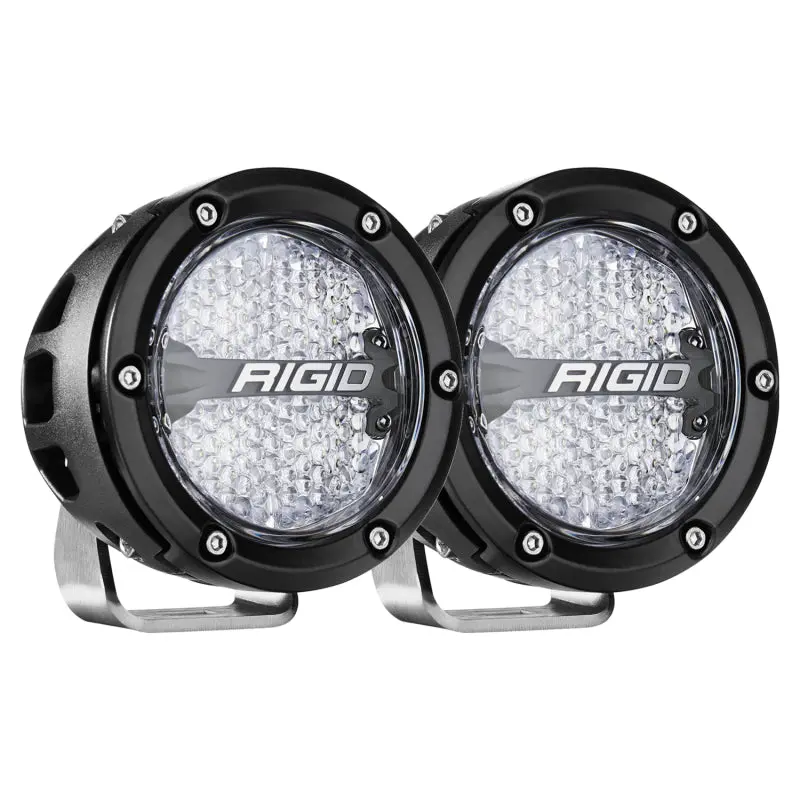 Rigid Industries 360-Series Pro 4 Inch Diffused Rgbw Pair 1