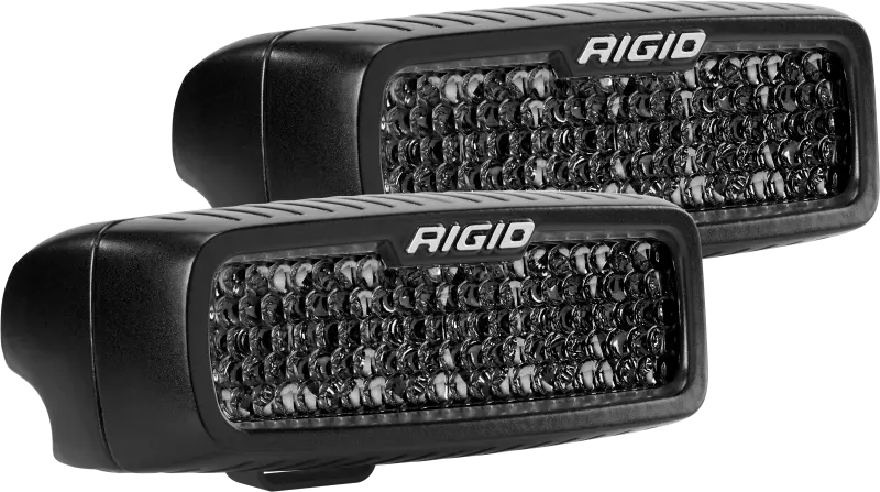 Rigid Industries Sr-Q Series Pro Midnight Edition - Spot - Diffused - Pair 1