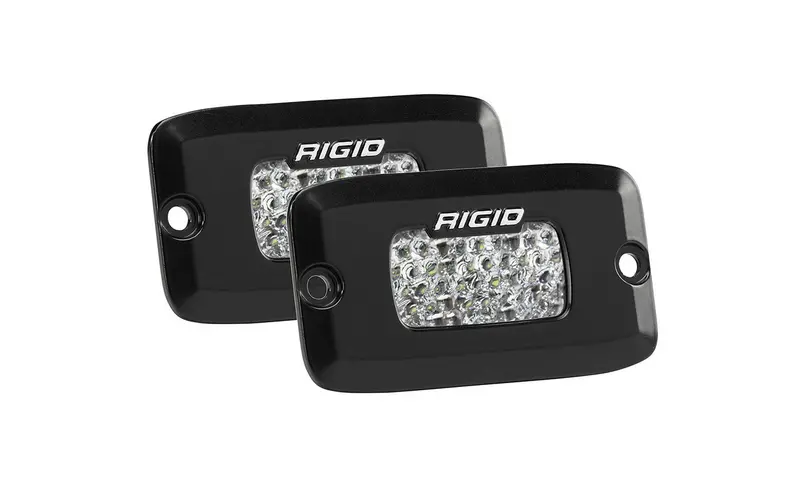 Rigid Industries Srm - Flush Mount - Diffused - Back Up Light Kit 1