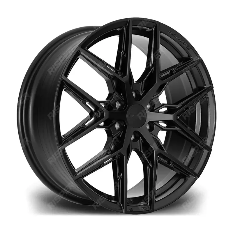 Riviera Rf-16 6X120 18 Inch Satin Black Alloy For New Transit Custom 1