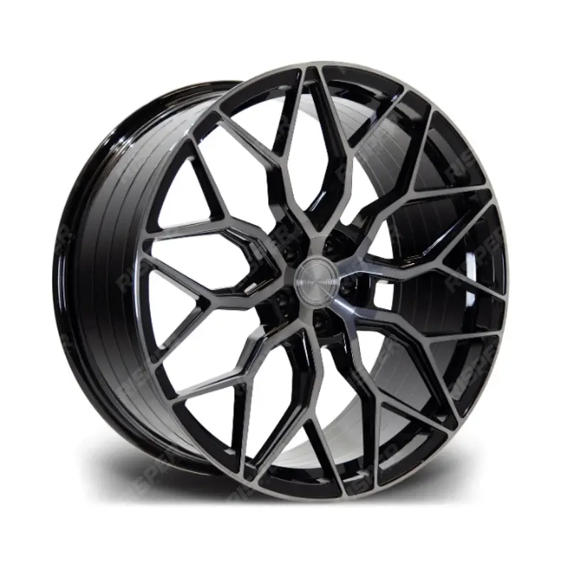Riviera Rf108 Black Polished Dark Tint – 20 Inch Alloy – 5X120 - Qty1 1