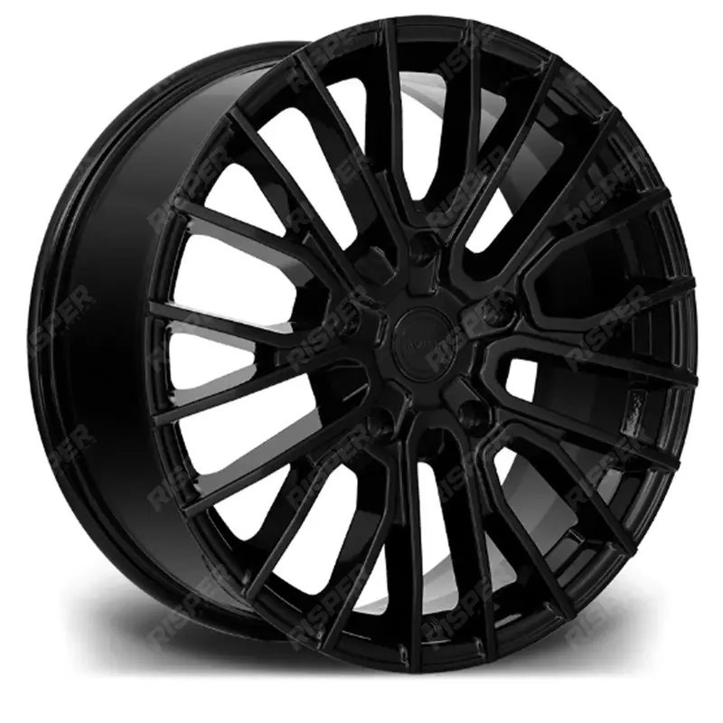 Riviera Rtz 20X8 5X160 50 65.1 Alloy In Gloss Black – Qty 1 1